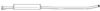 OPEL 852414 Middle Silencer